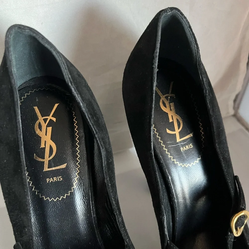Yves Saint Laurent Mary Jane Tribtoo platform heels EU 40.5 US10.5